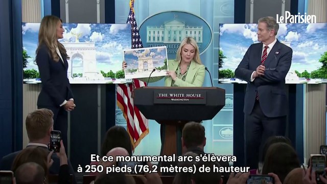 Trump révèle les images du futur « Arc de Triomphe des États-Unis »