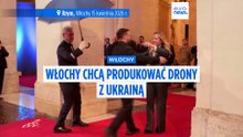 Włochy i Ukraina planują wspólną produkcję dronów. Meloni: "Ukraina stała się liderem"