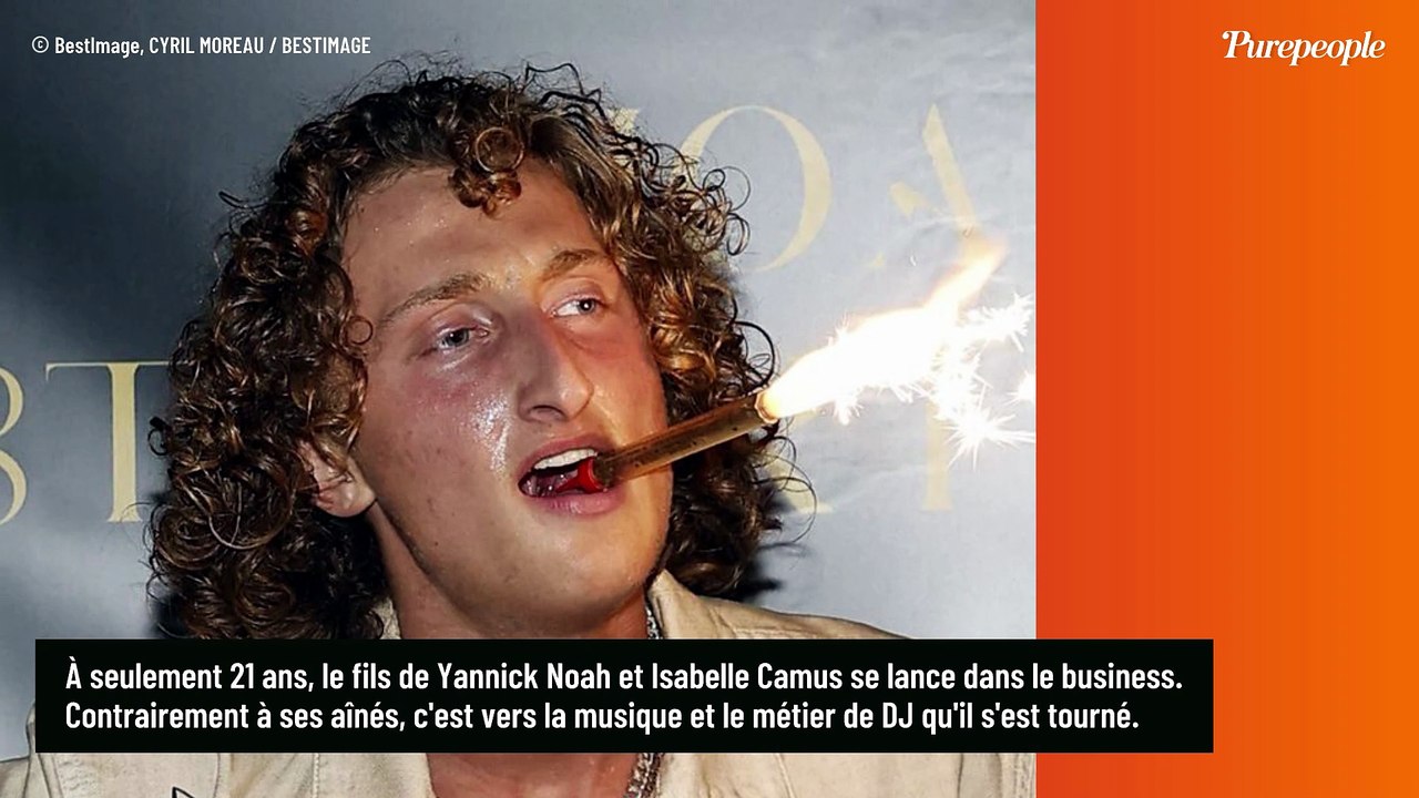 Joalukas Noah développe son business : sa mère Isabelle Camus, ex-compagne de Yannick Noah, aux premières loges de ce succès