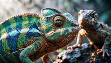Chameleon Color Change Escape