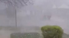 Large Golf Ball-Sized Hail Hits Bedford, Ohio USA | Severe Storm Damage April 15, 2026