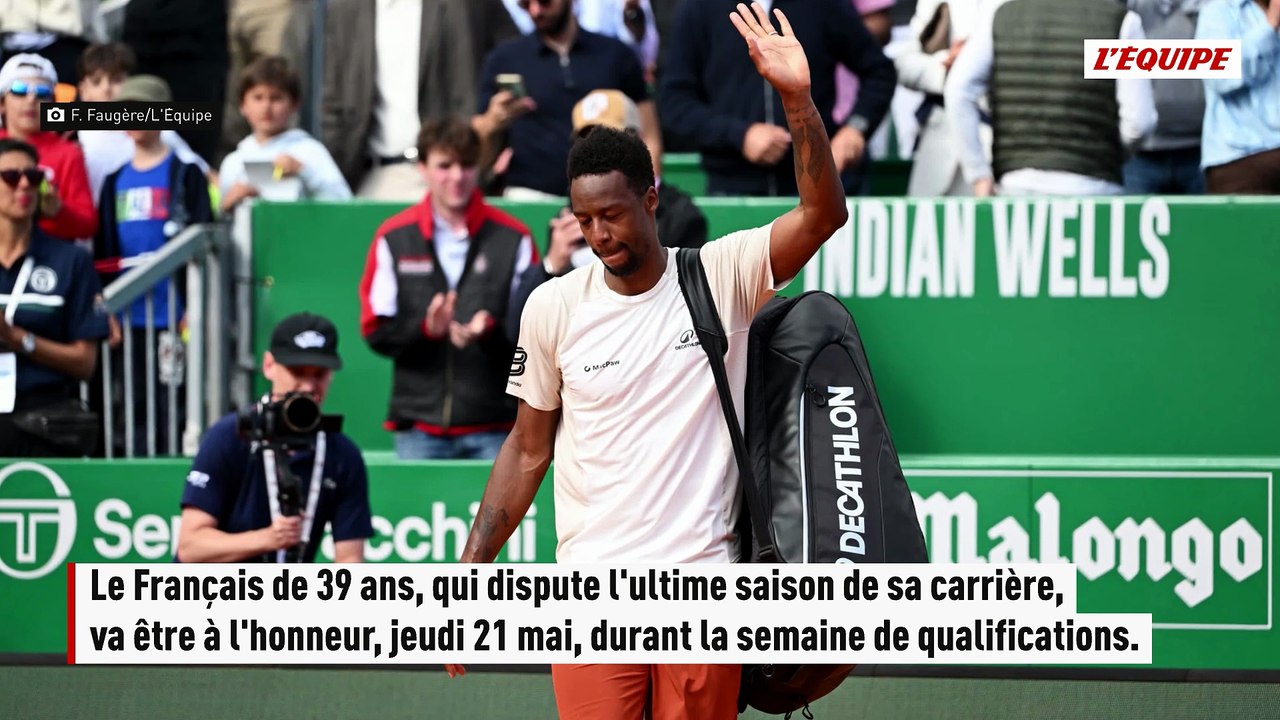 Pour son dernier Roland-Garros, Monfils organise une soirée caritative sur le court Philippe-Chatrier - Tennis - Roland-Garros
