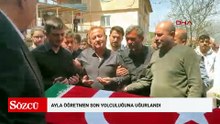 Kahramanmaraş'taki okul saldırısında yaşamını yitiren Ayla öğretmen son yolculuğuna uğurlanıyor