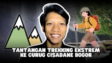 Dijuluki Jalur “Wajib Militer”, Seberapa Ekstrem Trekking ke Curug Cisadane?