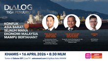 Dialog Tiga Penjuru: Konflik Asia Barat | Ekonomi Malaysia mampu bertahan?
