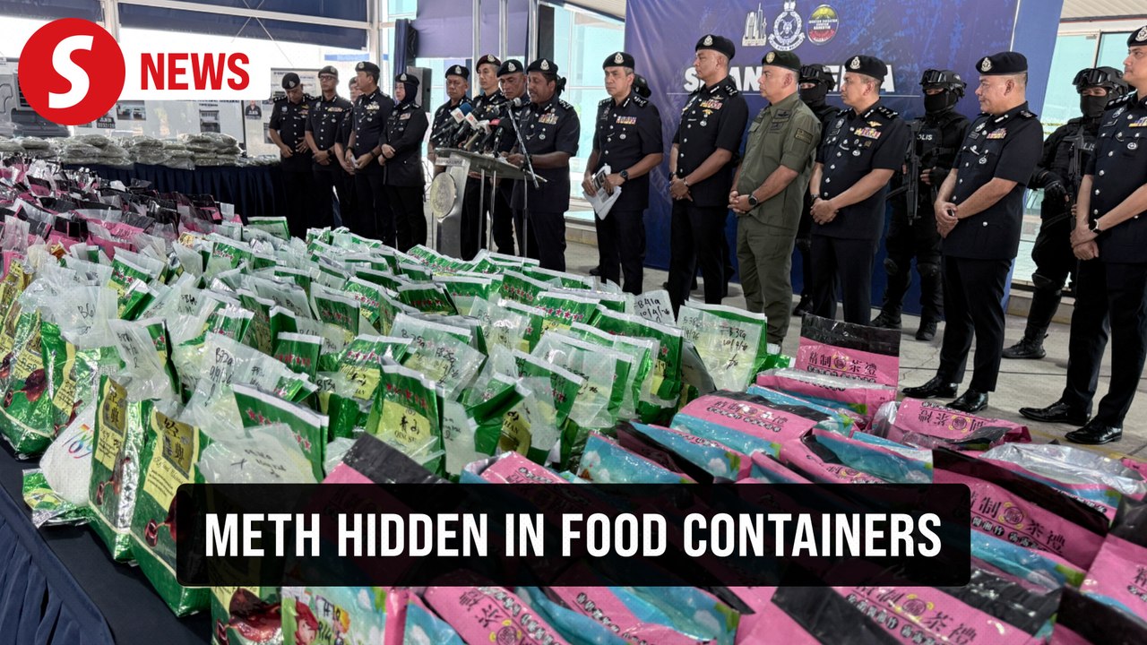 Meth in courier packages bound for Sabah seized, five arrested