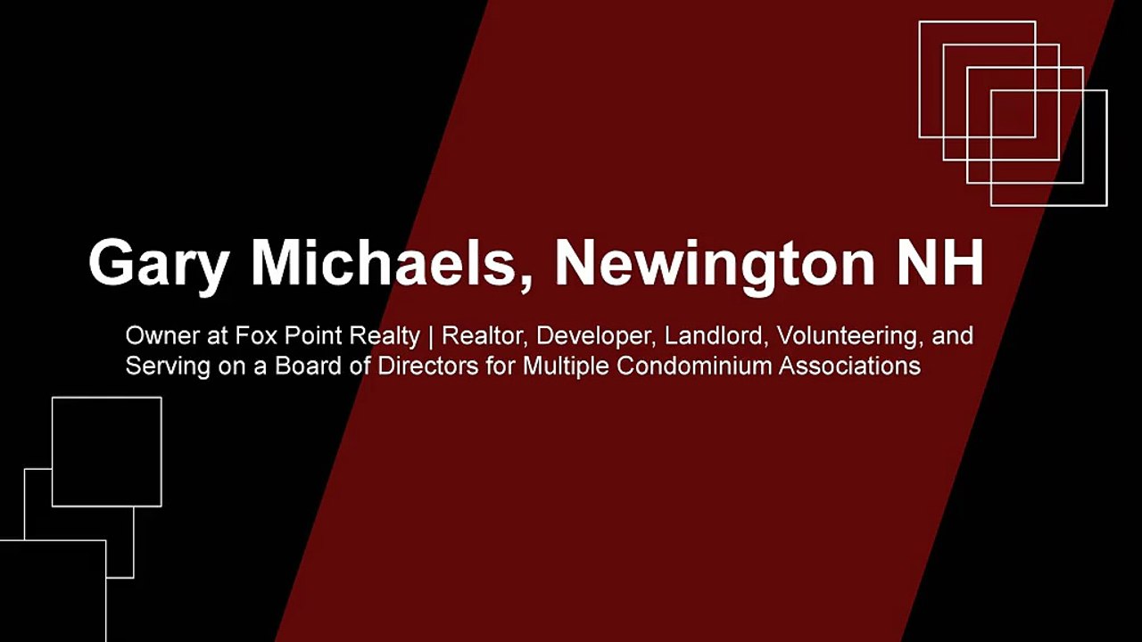Gary Michaels (Newington, NH) - A Home-Matching Specialist