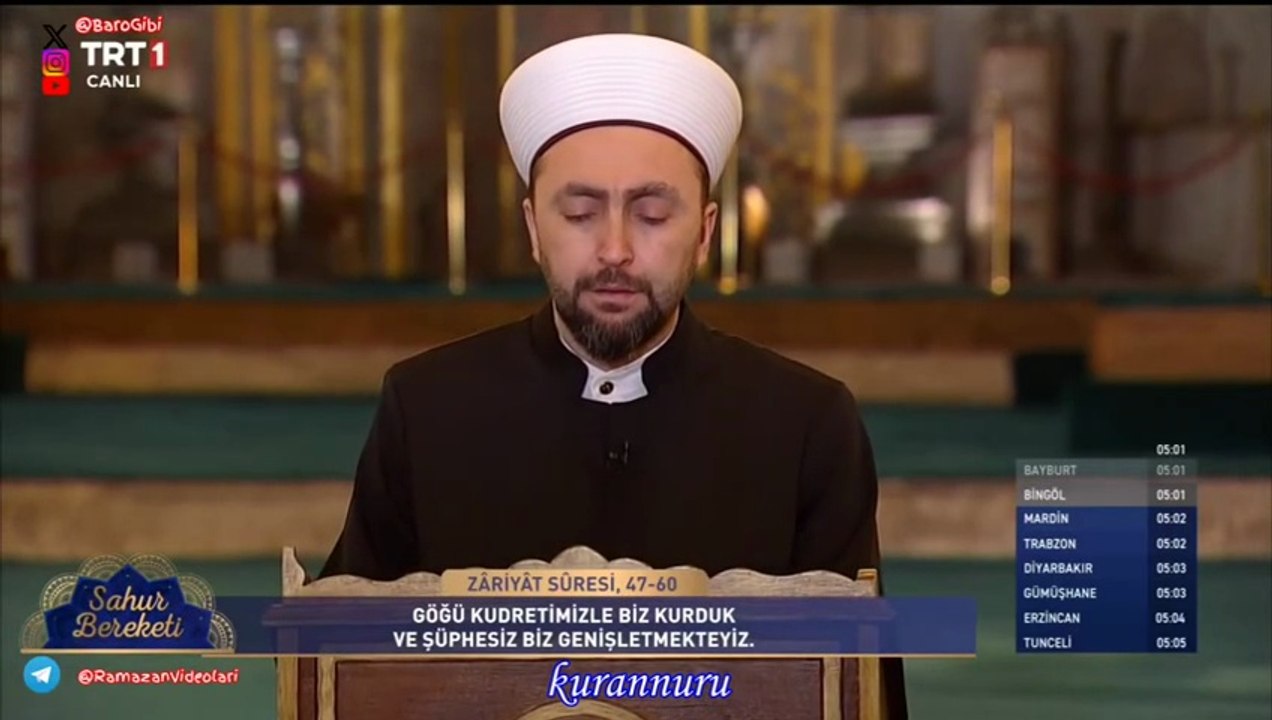 Şükrü Asıleren Zariyat Ramazan-25 2026