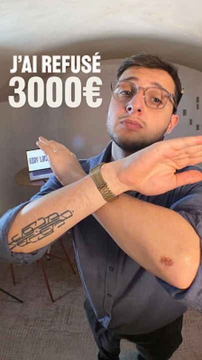 J'ai refusé 3 000€ d'un client pro. Et c'est la meilleure décision que j'ai prise cette année. Partage à un créatif qui se sous-estime.#directionartistique #mindset #freelance #designsportif