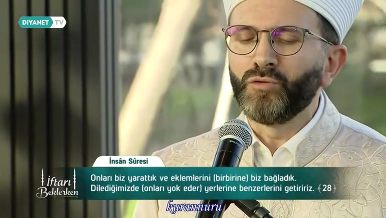 M. Mansur Sağır Kadir İnsan suresi İftar-2 2026