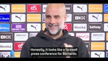What Guardiola said about Bernardo just last week