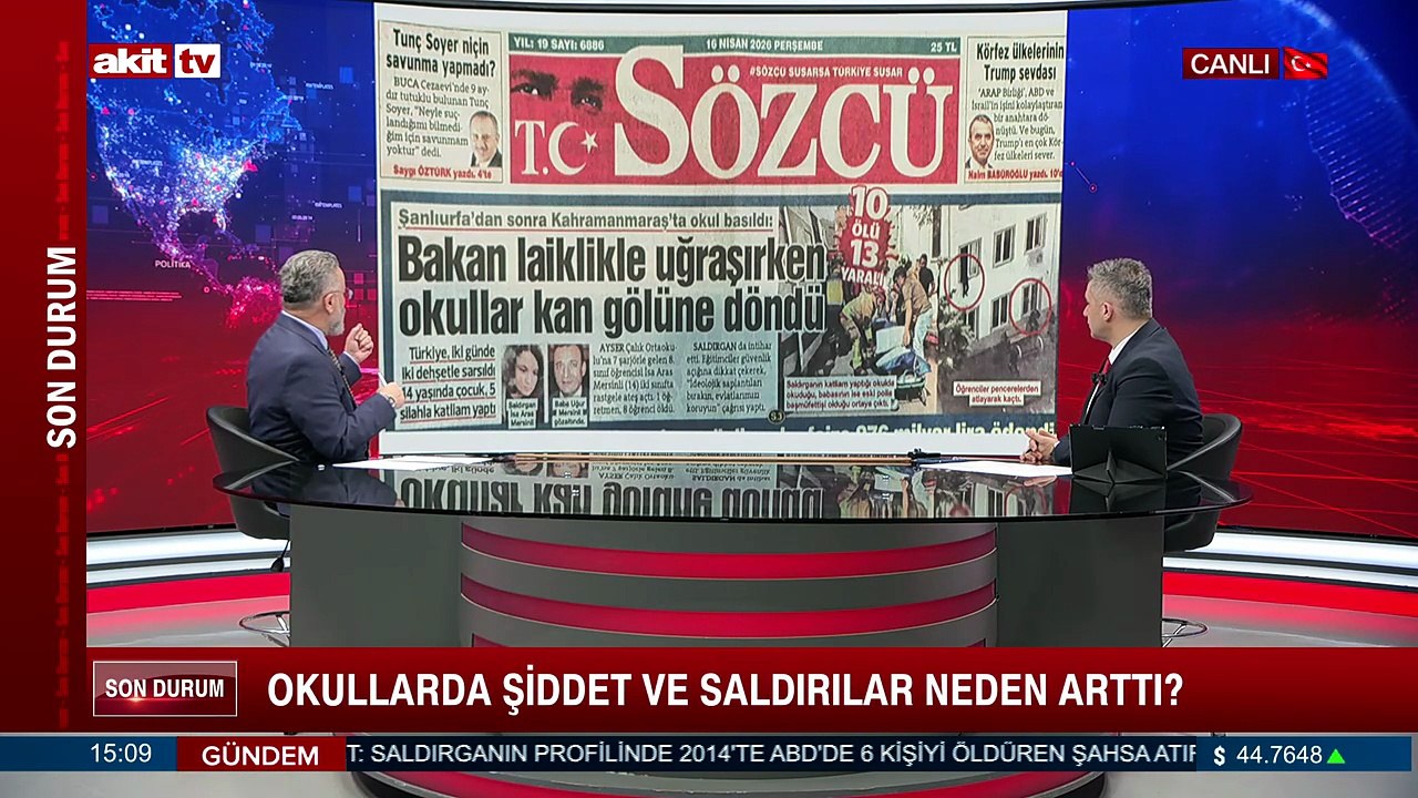 Akit TV Haber Koordinatörü Muharrem Coşkun Türkiye gündemini değerlendirdi