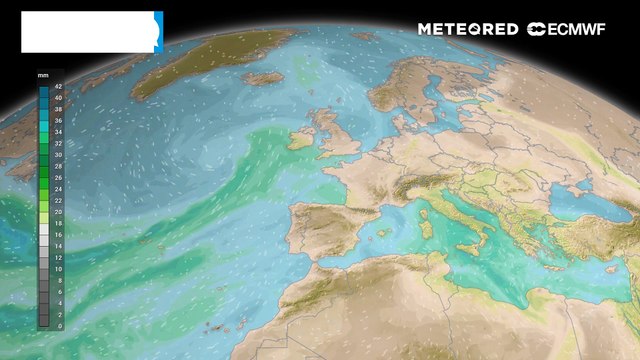 La prossima settimana, lo spostamento del centro di alta pressione verso i mari settentrionali europei, favorirà la discesa verso sud a masse d'aria fredda settentrionali.
