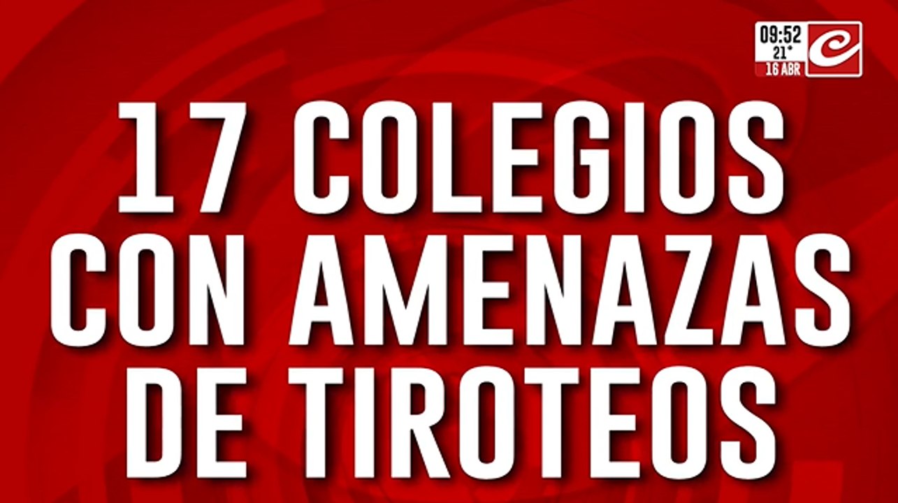 Amenazas de tiroteos en las escuelas... ¿qué dicen los especialistas?
