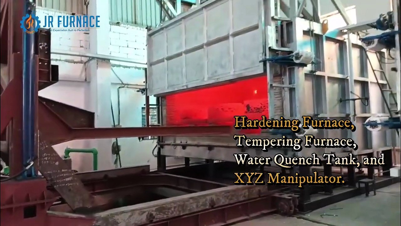 Grooved Hearth Furnace System for Hardening, Tempering & Quenching