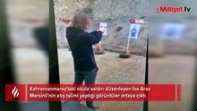 Katliamdan 3 gün önce! İsa Aras Mersinli'liden poligonda atış talimi... Görüntüler ortaya çıktı