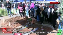Kahramanmaraş’ta saldırıda yaşamını yitiren öğrenciler toprağa verildi