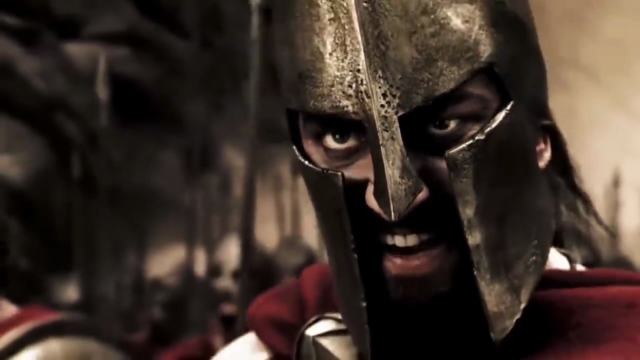 Gerard Butler _ 300 Fight scene _ Filmi Hero
