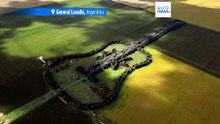 Watch: Giant guitar-shaped forest revealed from the air in Argentina