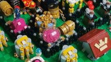 Il refait un village entier en LEGO