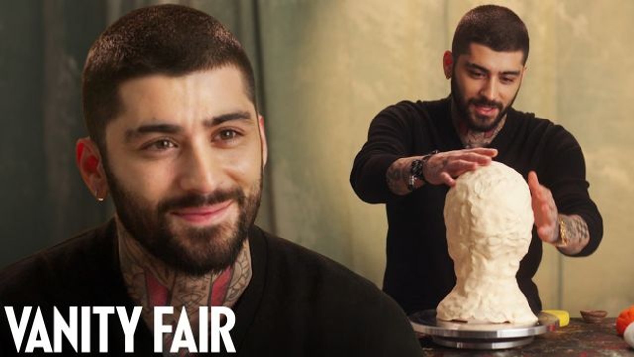 Zayn Creates a Sculpture of Himself
