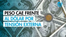 Peso mexicano cae levemente frente al dólar en espera de noticias sobre la guerra en Oriente Medio