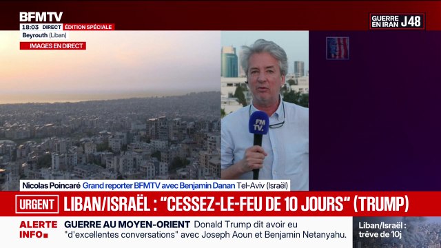 Marschall Truchot : Liban/Israël, cessez-le-feu de dix jours (Trump) - 16/04