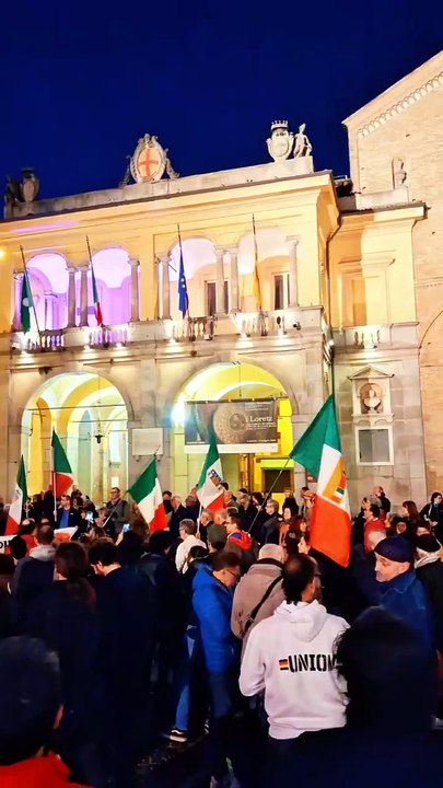 Il presidio antifascista del Coordinamento 25 aprile contro la Remigrazione