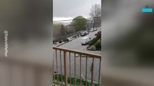 Unexpected Hailstorm Hits Seattle