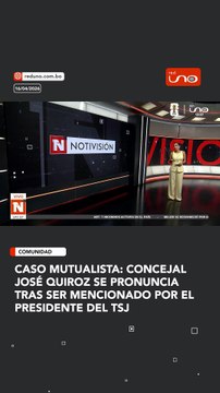 Caso Mutualista: concejal José Quiroz se pronuncia tras ser mencionado por el presidente del TSJ