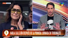 El llanto de María Fernanda Callejón tras el comienzo del juicio a Ricky Diotto: "Aposté a la familia y..."