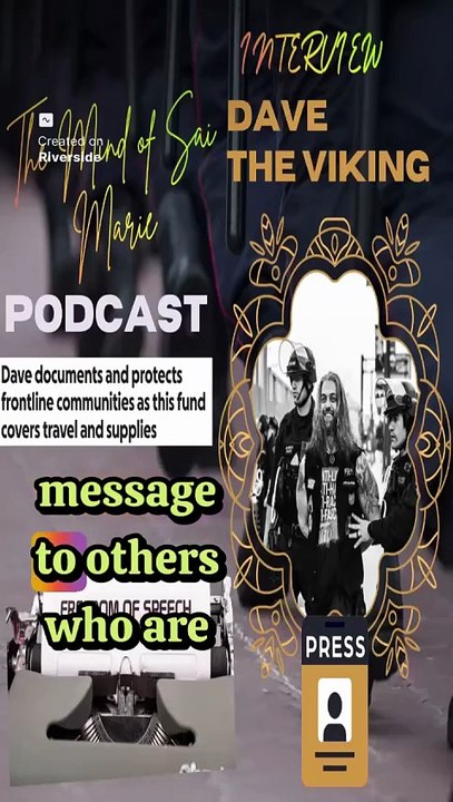 MOSM interview with Dave the Viking on LA No Kings 3 at the MDC