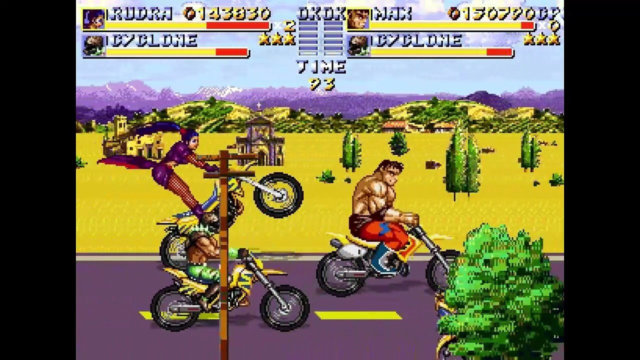 Streets of Rage Remake (PC) Road Rash 3
