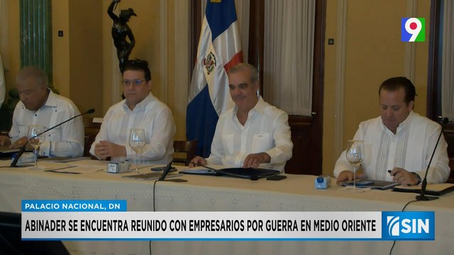 Abinader se reúne con empresarios tras guerra de medio oriente | Primera Emisión SIN