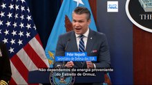 Bloqueio dos EUA aos portos iranianos durará "o tempo que for preciso", avisa Hegseth