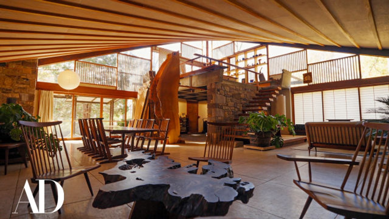 Inside George Nakashima’s Japanese-Style Home & Workshop