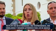 Pacto PP-Vox en Extremadura: una vicepresidencia, dos consejerías y senador autonómico para los de Abascal