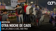 Falla eléctrica en la Línea 3 del Metro CDMX provoca desalojos en hora pico