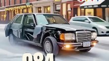 Mercedes Benz e- class evolution 1968-2025