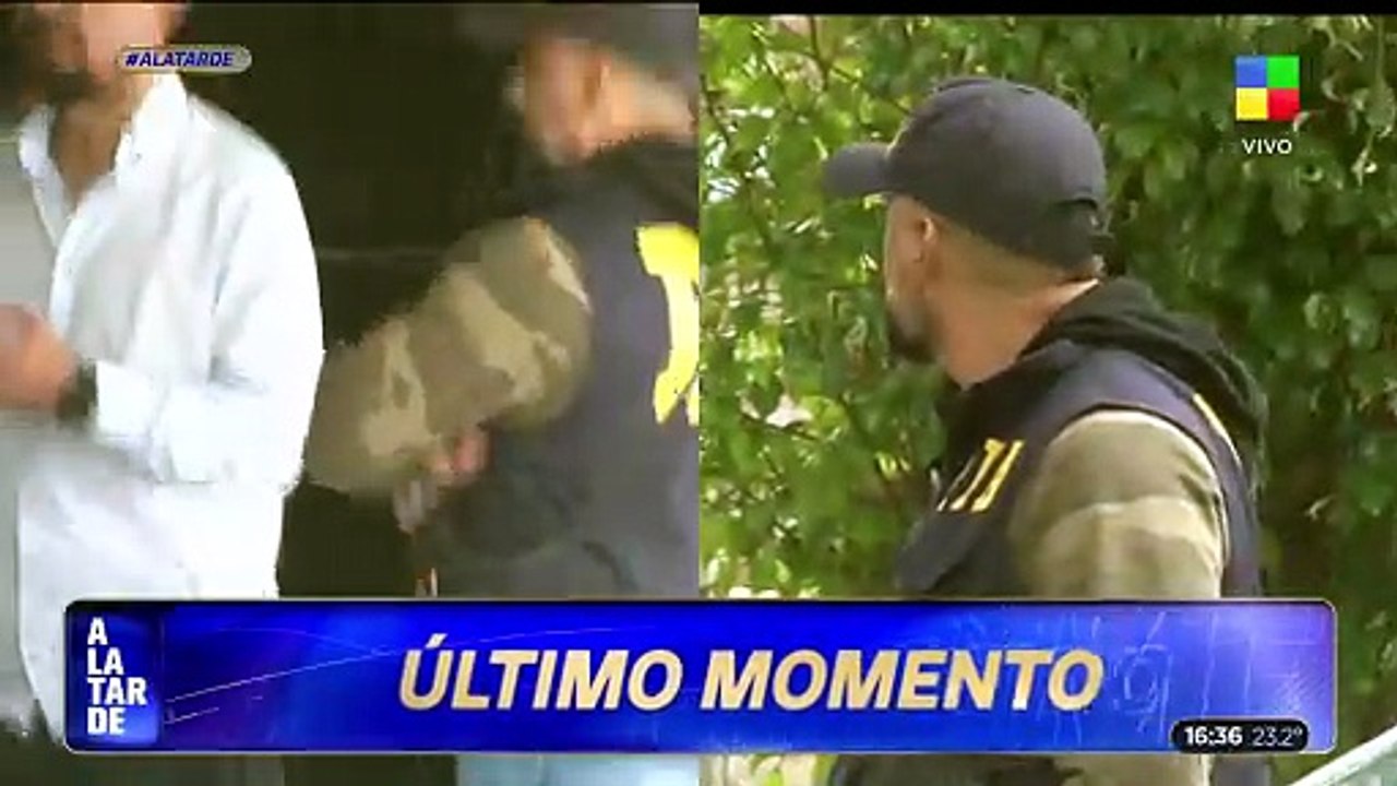 Las primeras imágenes de la policía en Telefe tras las denuncias contra La Maciel, participante de Gran Hermano
