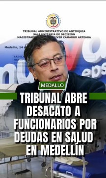El alcalde Federico Gutiérrez confirmó que el Tribunal Administrativo de Antioquia abrió incidente de desacato contra altos funcionarios del Gobierno Nacional.