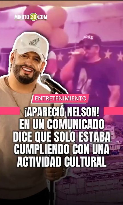 Nelson Velásquez se defendió tras el escándalo en la cárcel de Itagüí.