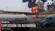 Reportan explosión en refinería de Tula pero Pemex asegura que fue un incidente menor