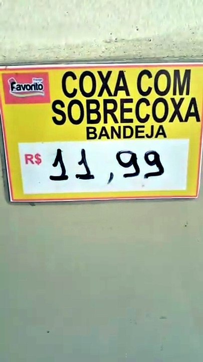 Chicken for R$11.99 in Brazil 😱 Cheap or expensive? | Coxa com sobrecoxa