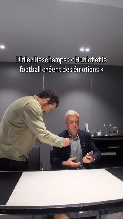 Le point comment entre #hublot et le #football #equipedefrance #horlogerie