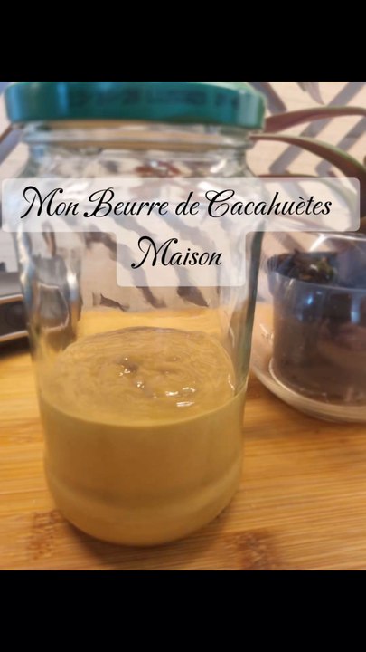qui peut resister au beurre de Cacahuètes ? onctueux, gourmand et facile a faire.