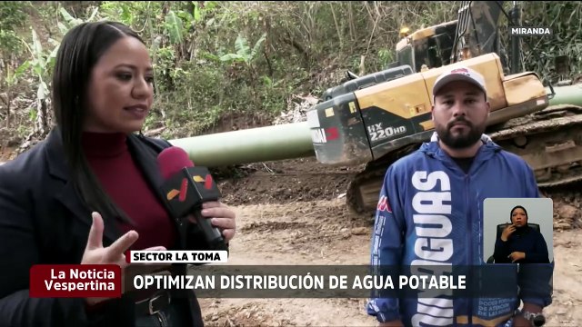 Sustitución de mil 200 metros de tuberías optimizará el servicio de agua potable en zonas de Miranda