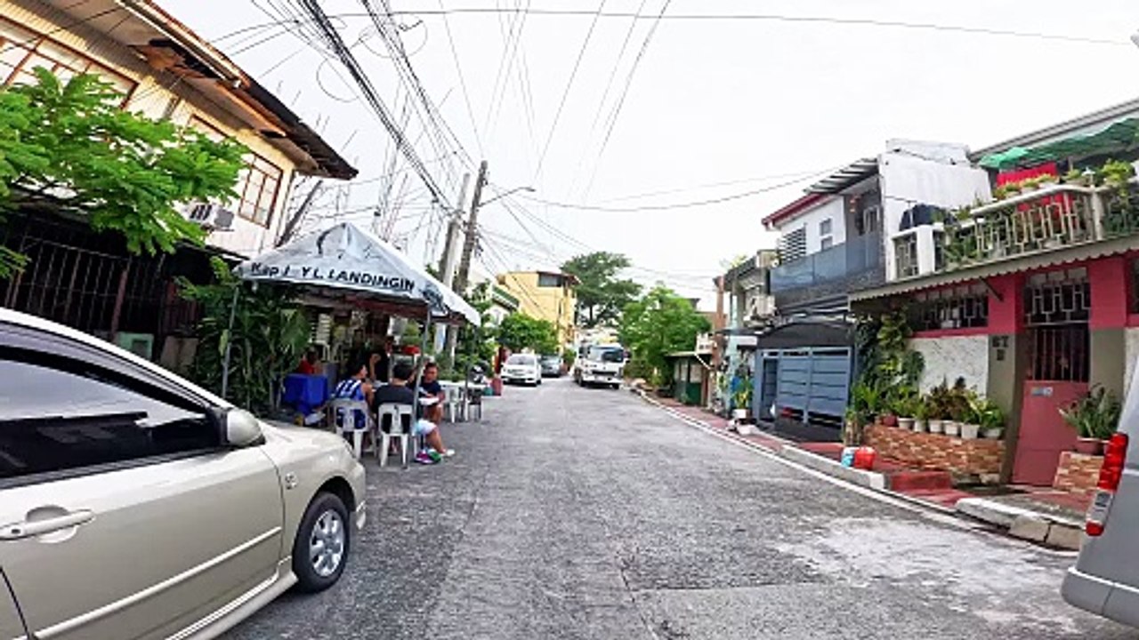 Visually Pleasing Area on Bakawan Street in Quezon City in the Philippines