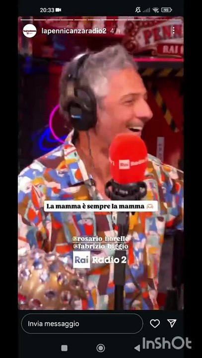 La pennicanza Fiorello e biggio