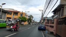 Spiritless Street on Santa Cruz Street in Tanza, Cavite, Philippines